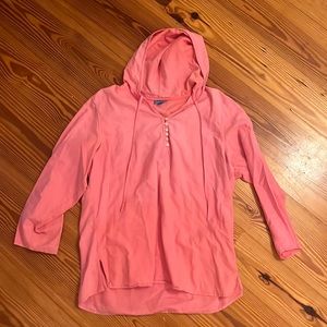 Sea Salt Oversized Hooded Beach Coverup